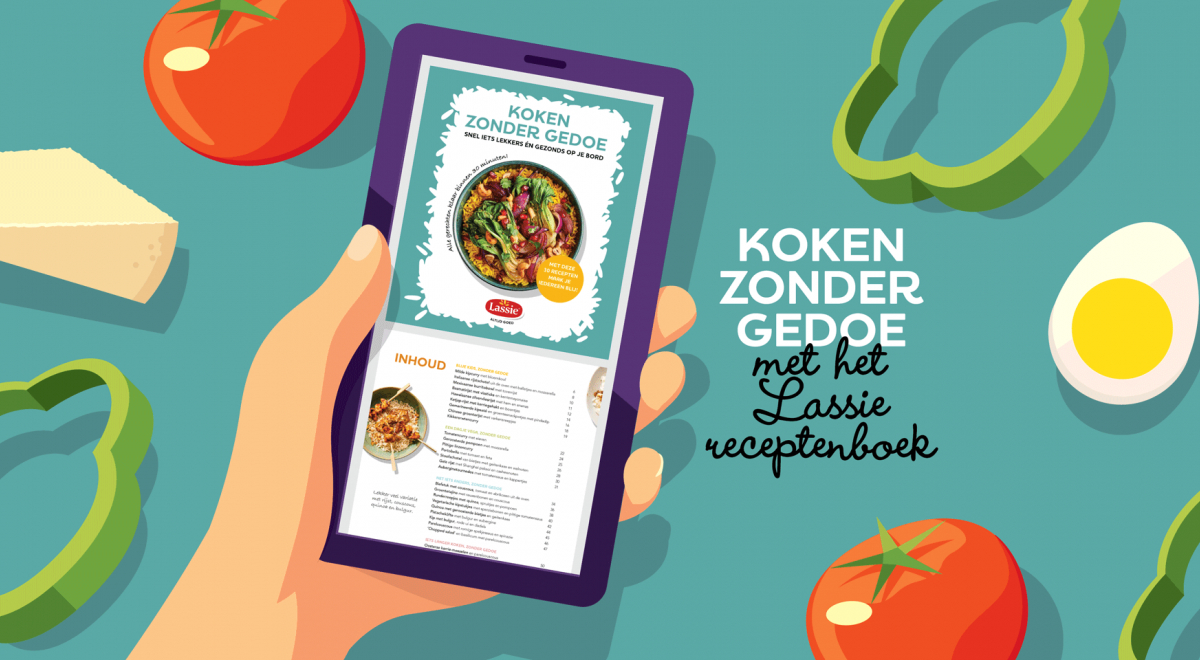 ZONDER GEDOE IETS LEKKERS ÉN GEZONDS OP JE BORD