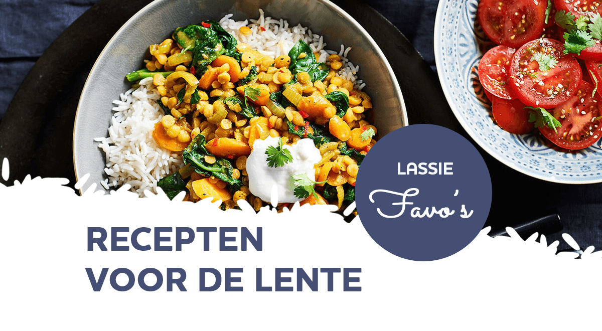 Lassie Favo’s: 7 lekkere lente gerechten voor 2021