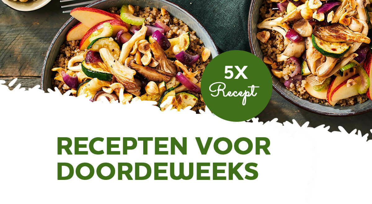 Lekker avondeten voor iedere dag van de week