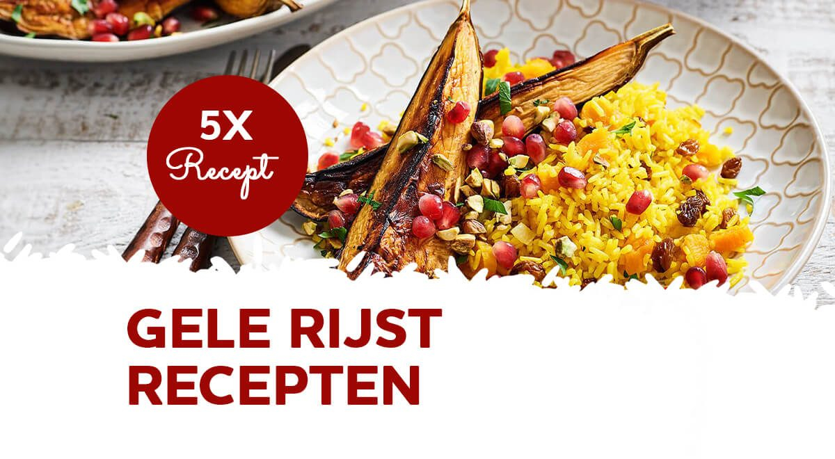Wat kun je allemaal met gele rijst maken? (5 recepten)