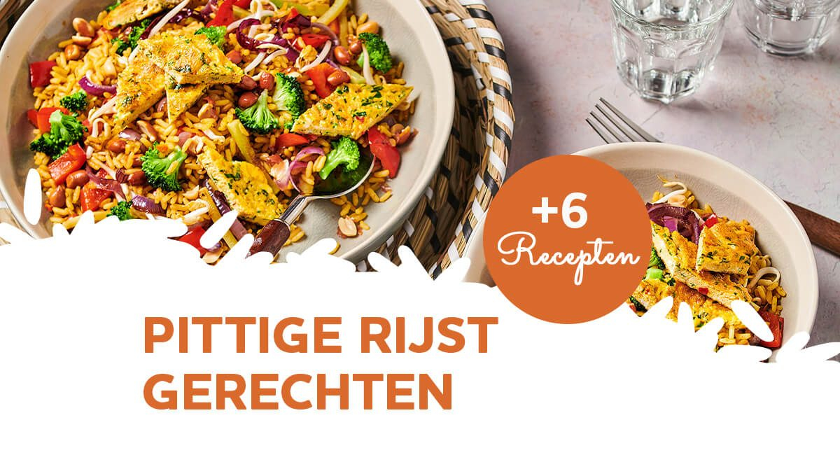Lekker pikant: 6 spannende gerechten met pittige rijst