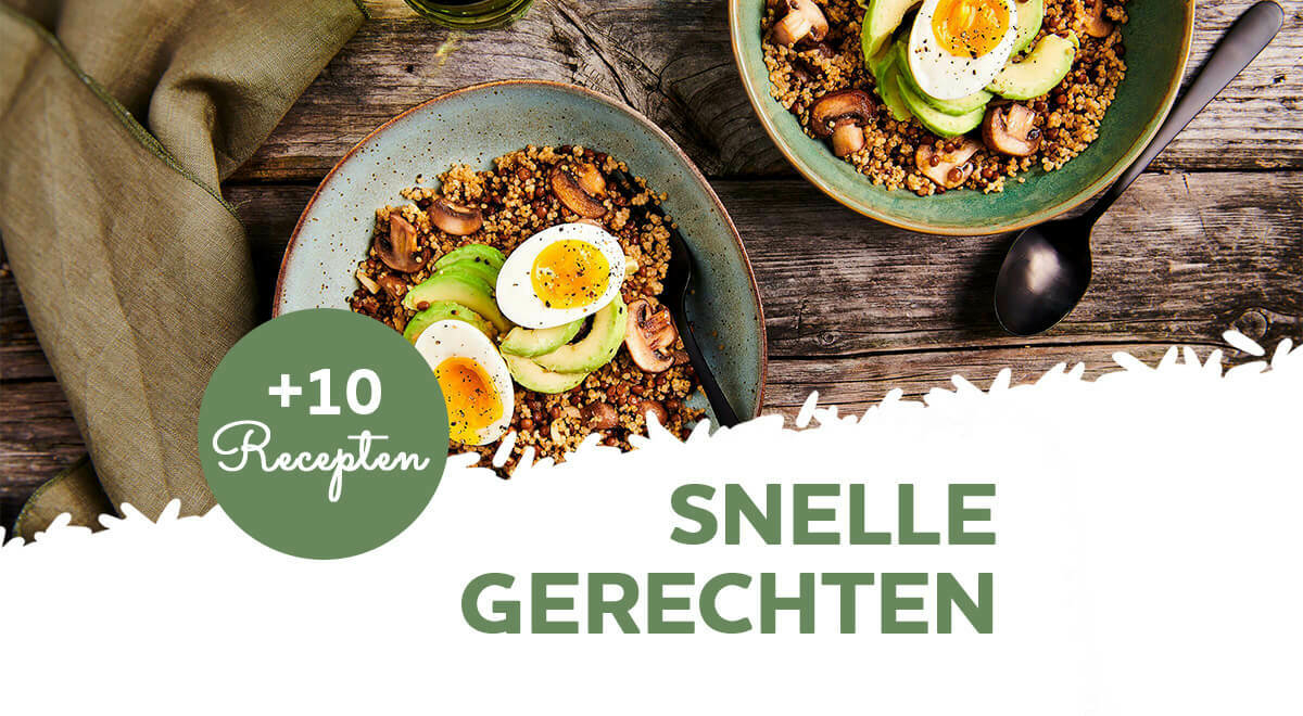 10 snelle en makkelijke recepten voor het avondeten
