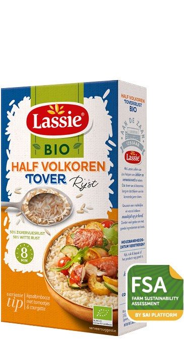 BIO Half volkoren Toverrijst
