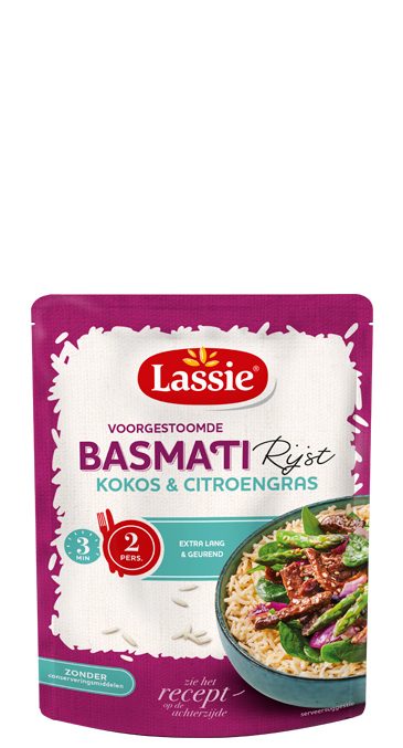Voorgestoomde Basmatirijst Kokos - Citroengras