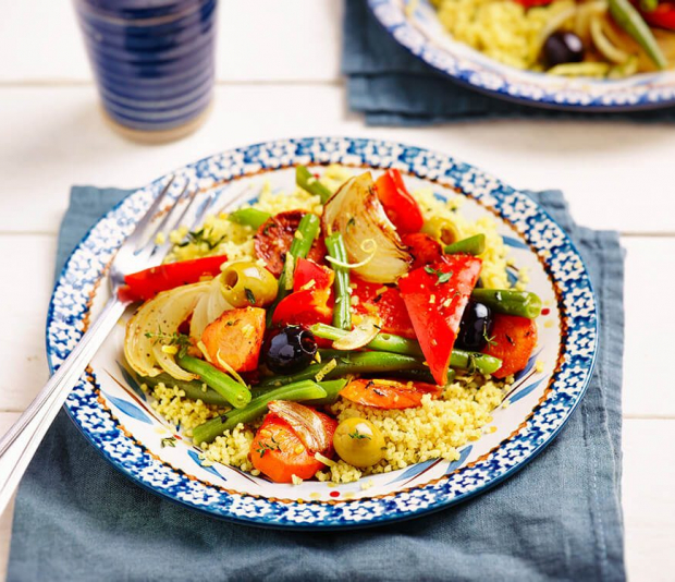 Groentetajine met couscous Recept Lassie rijst