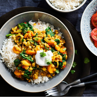 Kikkererwten curry