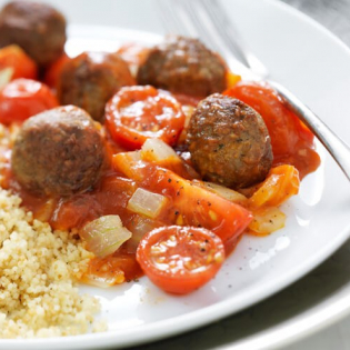 Italiaanse gehaktballetjes met couscous