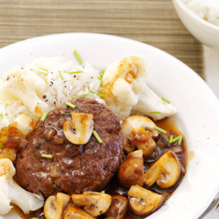 Tartaartje met Oosterse champignonsaus