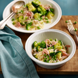 Groenterisotto met ham